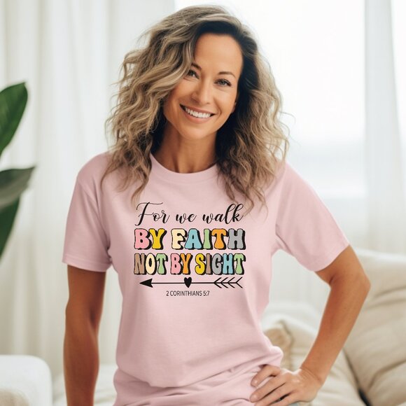 WALK BY FAITH WOMEN SHIRT - Picture 3 of 8